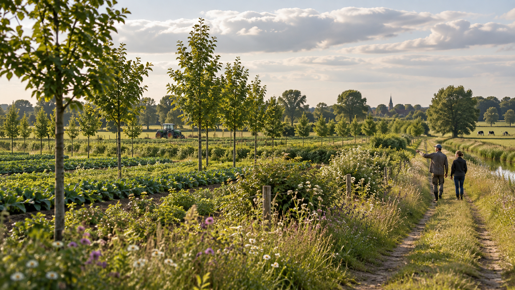 Green flowering pipeline strips
